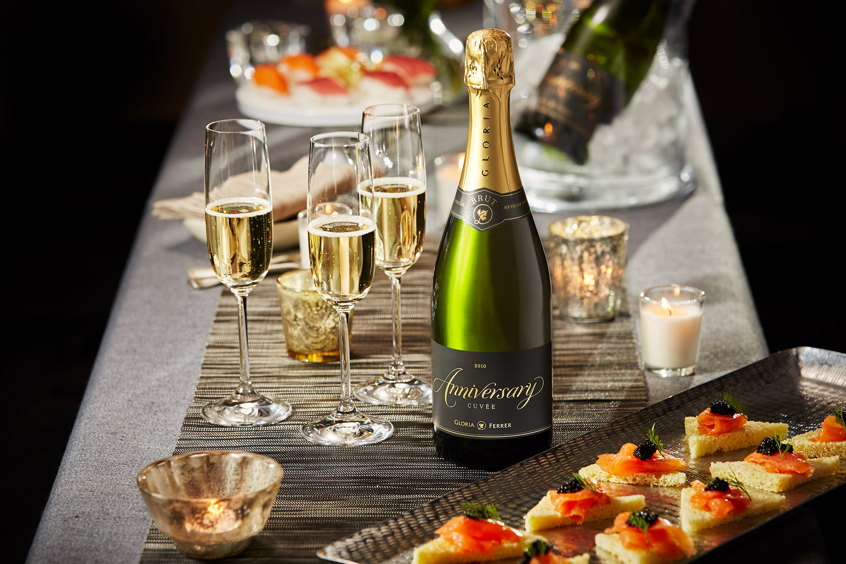AlanCampbellPhotography, Anniversary Cuvee from Gloria Ferrer