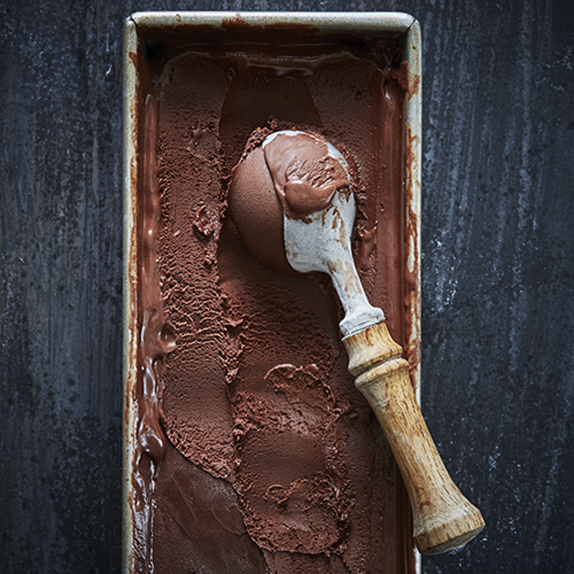 AlanCampbellPhotography, ice cream shot from Season Cookbook