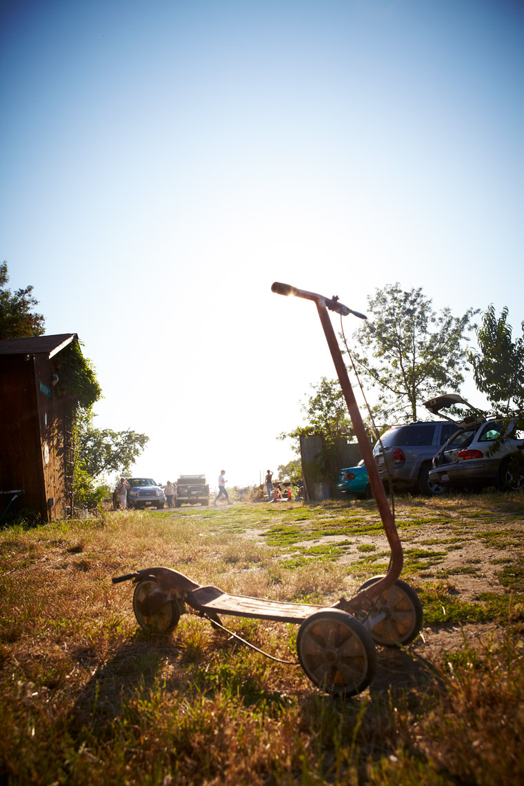 AlanCampbellPhotography, old farm Scooter rusty vintage