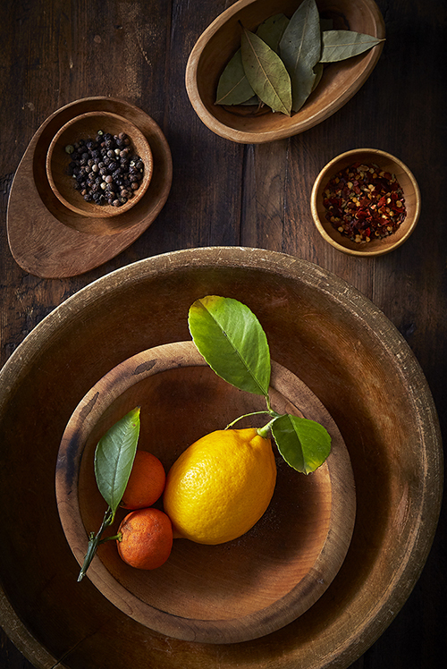 AlanCampbellPhotography, Wood and citrus still life